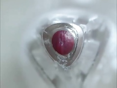 INTERNAL VIEW OF FLESHLIGHT FUCK AND CUMSHOT