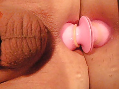 Anal huge buttplug dildo