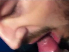 Cum sucker in public wc
