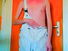ich in meiner malerhose