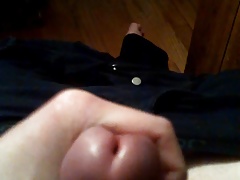Skinny Asian boy masturbating.