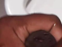 Masturbation in Mall Washroom