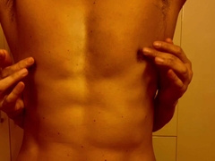 Hot muscle man loves to get nipple played