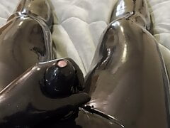 Rubber Cock Sheath & Cum