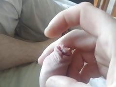 Teasing with my foreskin