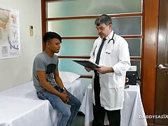 Daddy and Asian Boy Mikal Barebacking