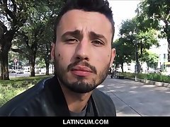 Young Straight Guy From Brazil Paid Cash To Fuck Gay Stranger On Camera POV