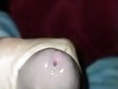 Chocolate Arab cock masturbated