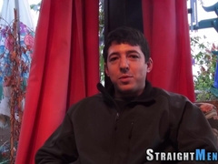 Straighty Tugs And Blows A Load