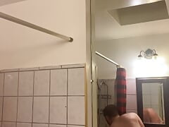 Me in a shower