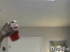 Watch these kinky dudes suck and jerk off their own tight pussies