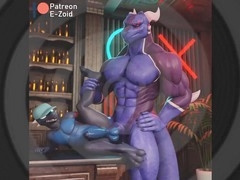 Gay furry, gay vtuber, monster cock