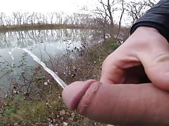 Piss on the lake