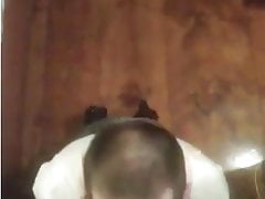 Slutty Sissy Nadine Sucking Cock! (Kik: masssissy)