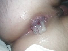 sperma aus der ass