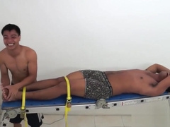 Gay Asian Twink Derick Gets Tickled