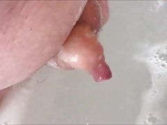 Washing cock in sink