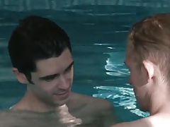 Jerking in the pool