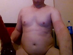 ass wrecking session with my favourite dildo