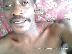 Dan M St. Louis Black Male Bottom Ass On His Bed 1