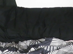 LONELY SUPER-NAUGHTY BLACK MUSCLE WOLF PLAYS WITH HIS BIG BLACK COCK