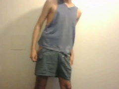 First video Performance before going to bed Latin guy