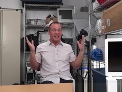 Casting straighty plowed by black dong