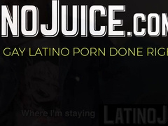 LatinoJuice.com - Nerdy twink Antu Burghos bred hard by skinny Nick Bianco