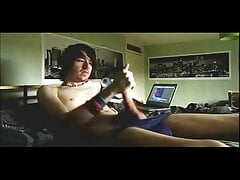 horny emo boyfriend webcam masturbation