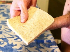 Do you need a break? Are you thirsty? you can taste my jizm on a glide of bread.
