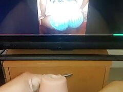 Looking videos from beautiful latina while jerking my cock