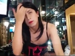 HORNY LATIN AMATEUR SHEMALE BIG COCK TRAP BAREBACKED 3