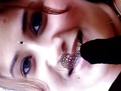 Sangeeta Hot Spit Cum tribute
