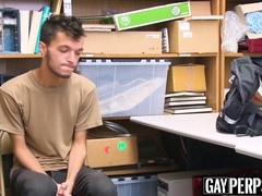 Naughty teen thief sucks cop's thick cock before getting pounded