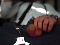 Russian bodybuilder fucking toy pussy 2