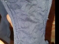 Masturbating with my sister-in-law's panties