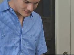 Gay gangbang bareback porn Today Aidan is a top and he's going to