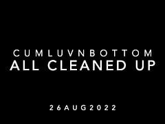 Cumluvnbottom - All Cleaned Up