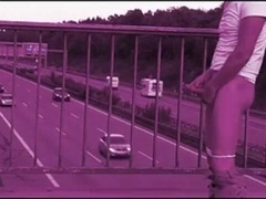 Outdoor Handjob for a Big-Cocked Hunk