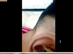 Indian gay boy masturbation in home.