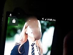 WJSN Eunseo cum tribute