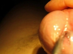 Sounding & Stretching Urethra Before Cumming Hard