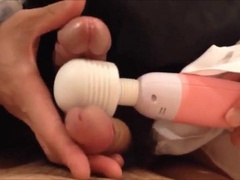 2 Asian Crossdressers Play with Sex Toys and Cum Hard4444