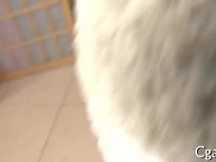 Lusty Homosexual gets his mouth filled with Lewd Fellatio