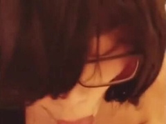 Sweet Asian Crossdresser Blows Amateur Cock