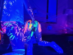 Femboys Messy Halloween Flip Fuck With Glow Paint