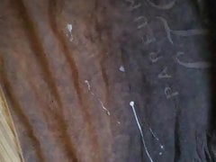 Big juicy pnp cumshot in slowmo
