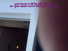 My fresh task, a red-hot practice for me in stockings with roped boner and lots of urinate (two)