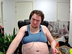 erotic webcam show featuring gay guys in lingerie and some steamy solo action