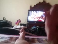 Jism Eruption While Eyeing Pornography